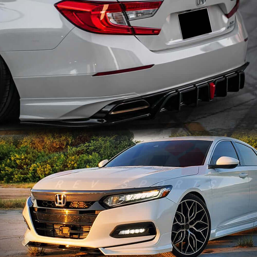 2018-20 Honda Accord Full Body Kit - V2 Upgrade By YOFER