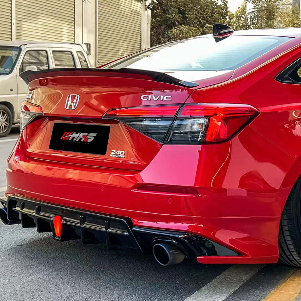 2022-25 Honda Civic 11th Gen Sedan Trunk Spoiler - V1 By YOFER