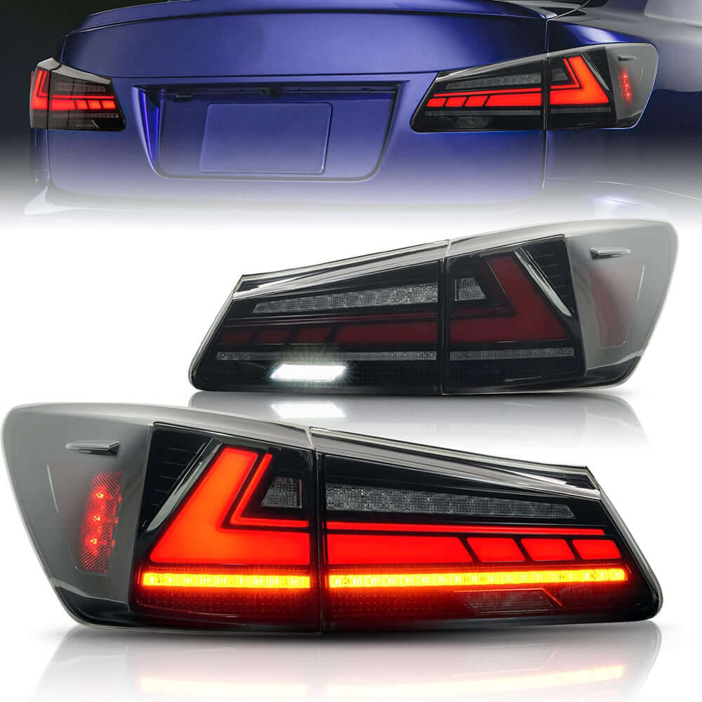 HRS 2007-13 Lexus IS Series LED Tail Lights