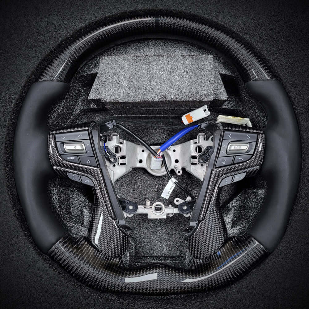 HRS 2016-21 Toyota Land Cruiser Carbon Fiber Steering Wheel