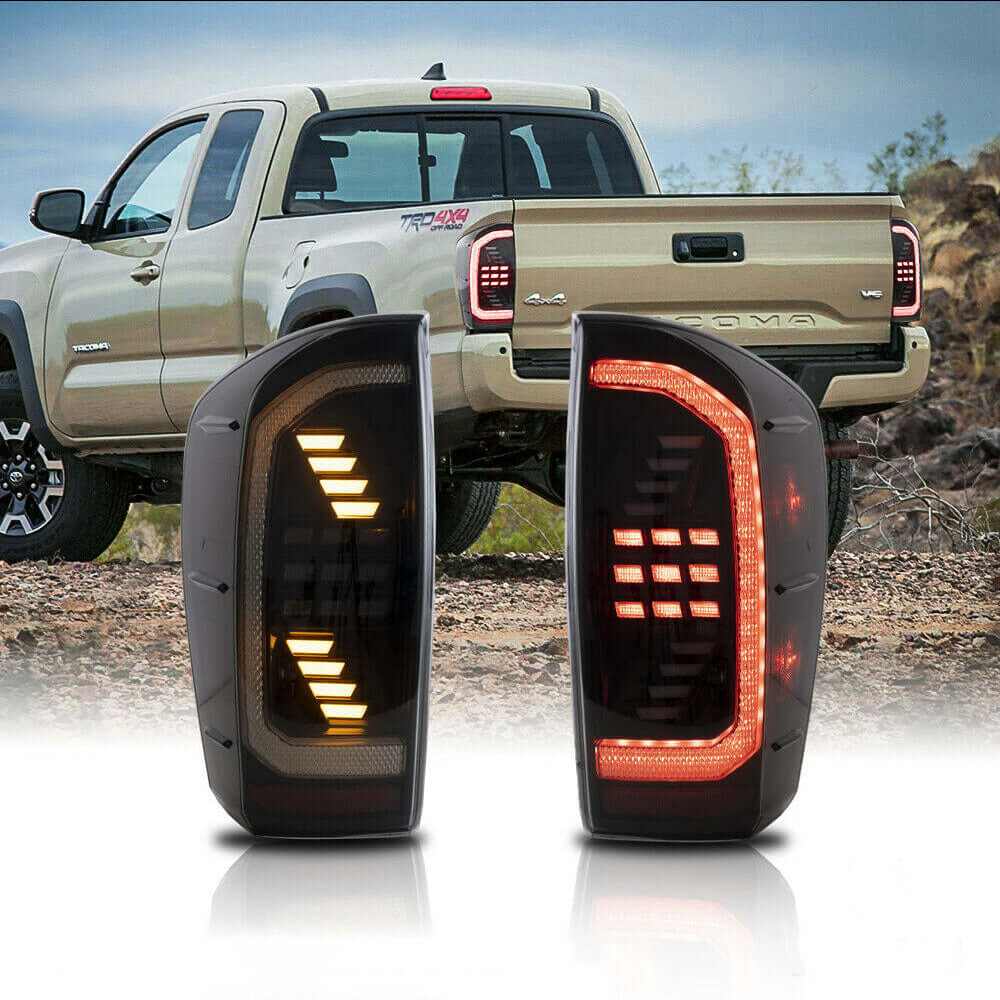 HRS 2016-21 Toyota Tacoma LED Tail Lights - V1