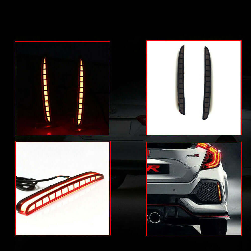 
                      
                        HRS 2017-20 Honda Civic 10th Gen Hatchback FK7 FK8 LED Reflectors - V2
                      
                    