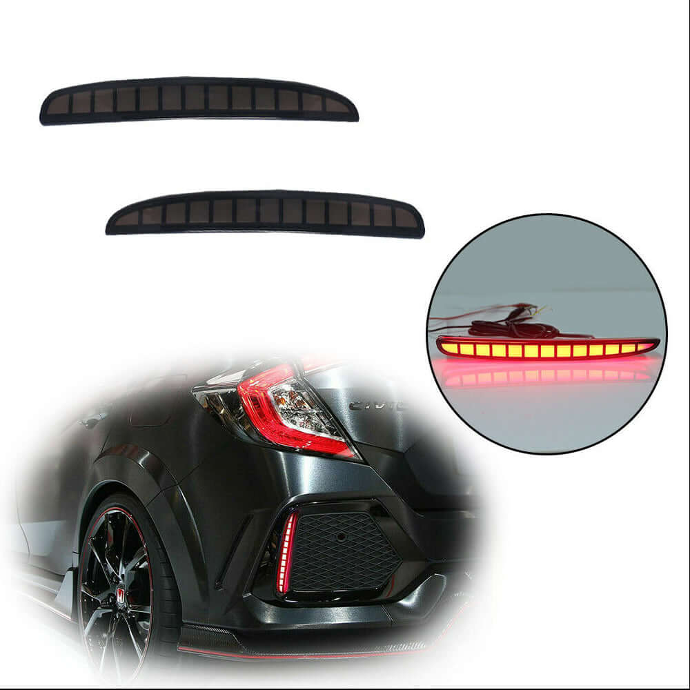 
                      
                        HRS 2017-20 Honda Civic 10th Gen Hatchback FK7 FK8 LED Reflectors - V2
                      
                    