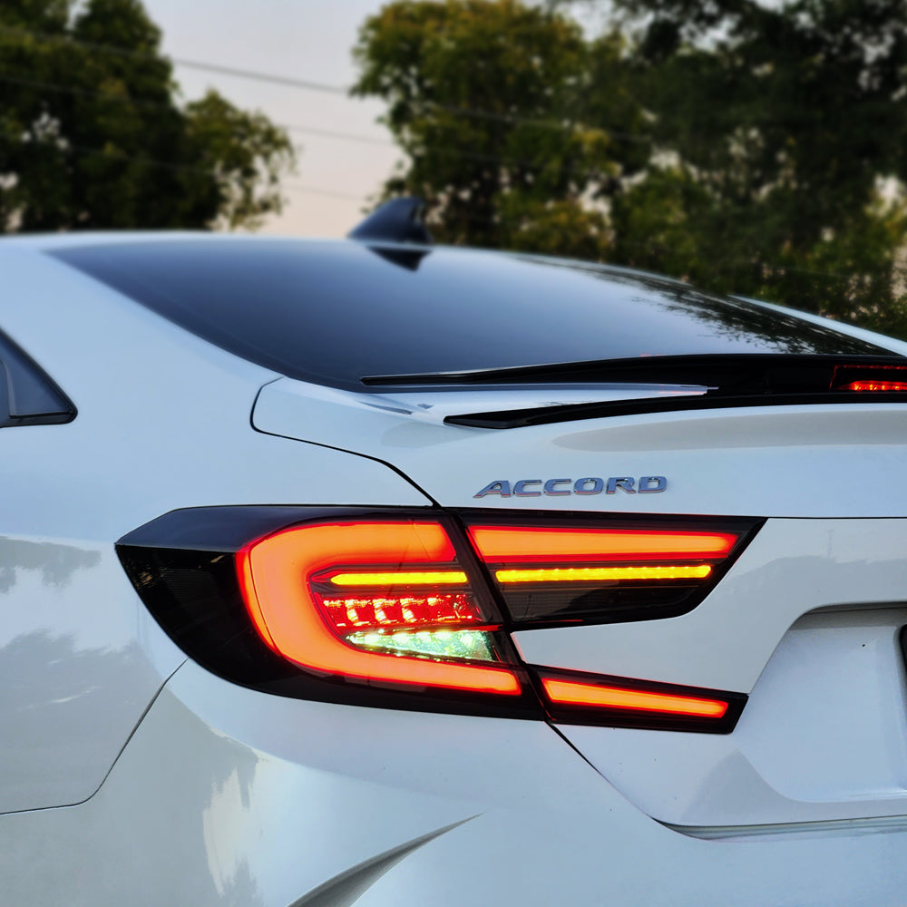 HRS 2018-22 Honda Accord LED Tail Lights OE Style - V5