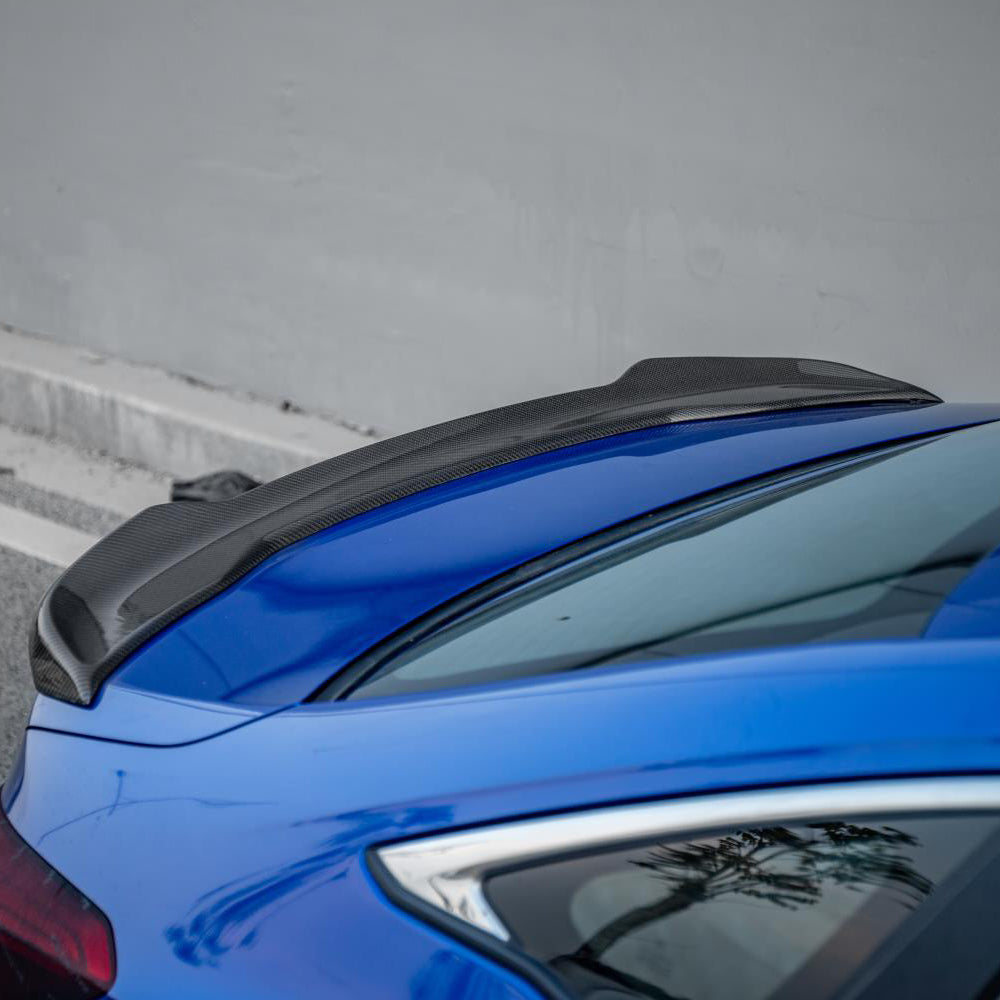 HRS 2022-25 Honda Civic 11th Gen Sedan Carbon Fiber R Style Spoiler