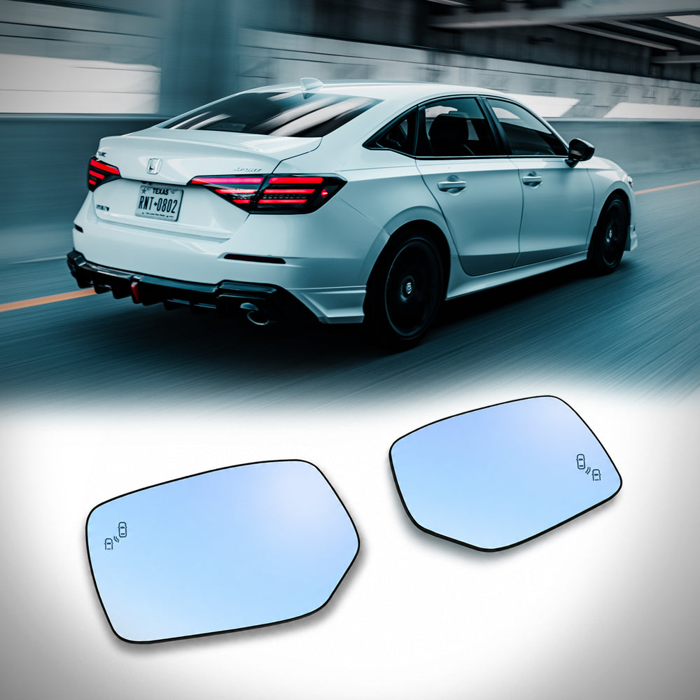 2022-2026 Honda Civic 11th Gen Wide Mirrors Elite Series | HiRev Sports