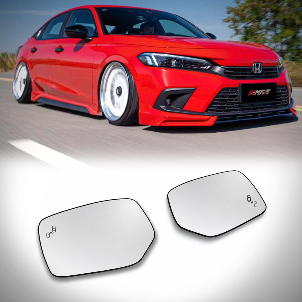 2022-2026 Honda Civic 11th Gen Wide Mirrors Elite Series | HiRev Sports