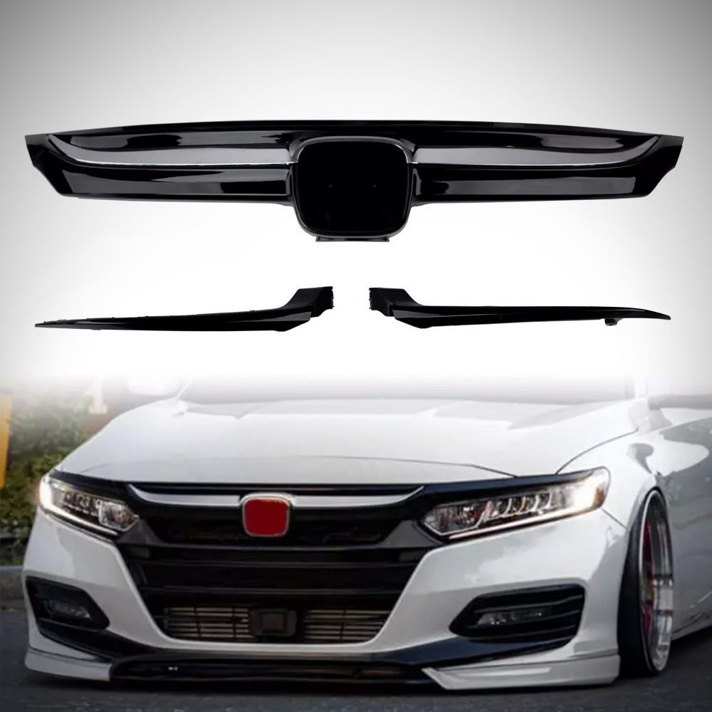 HRS 2018-20 Honda Accord Front Grill Garnish Black