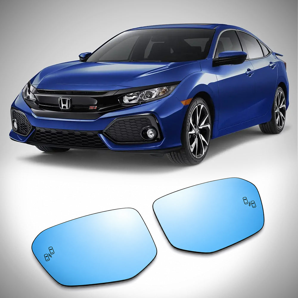 2017-2021 Honda Civic 10th Gen Wide Mirrors Elite Series | HiRev Sports