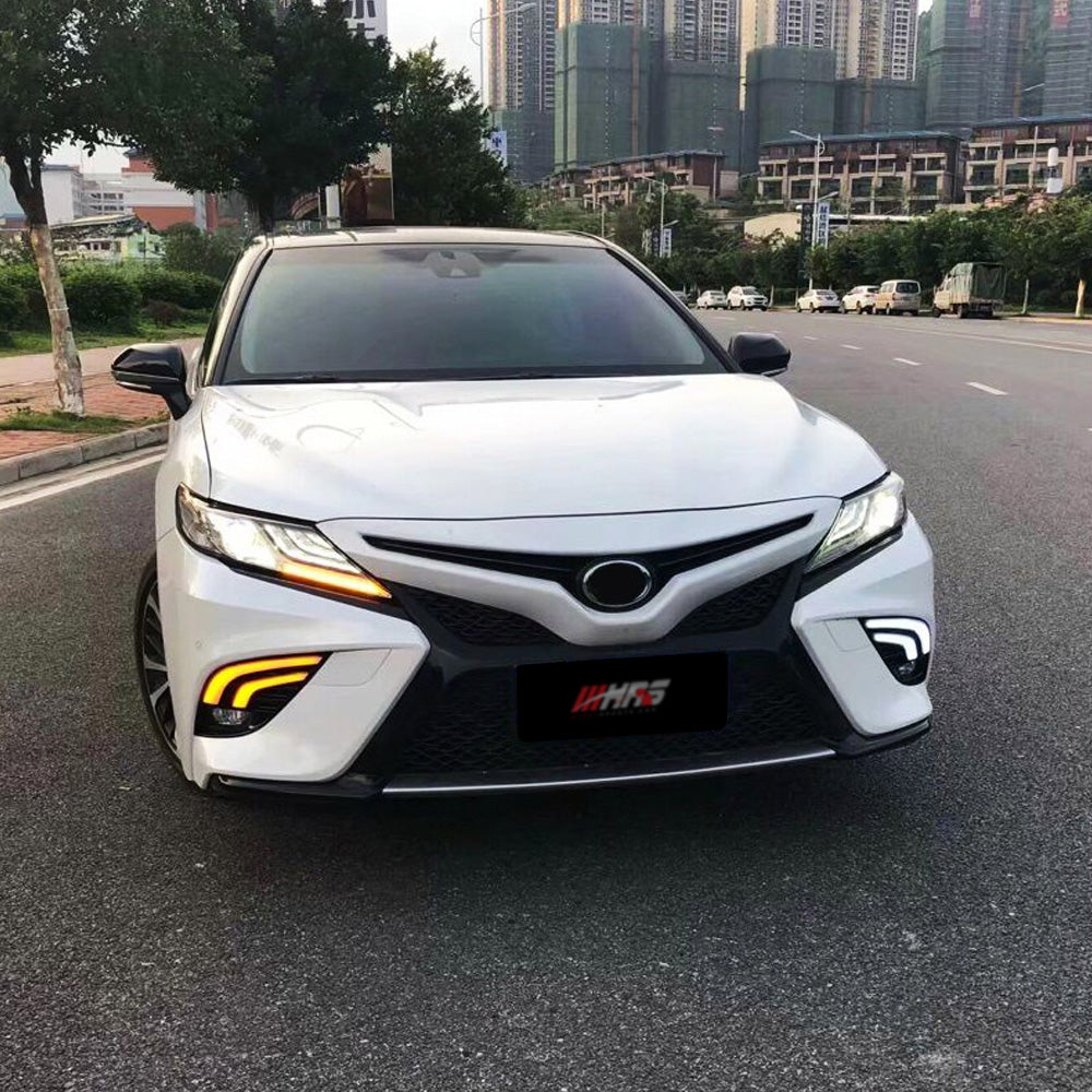 HRS 2018-20 Toyota Camry Daytime Running Lights with LED Fog Lights V2