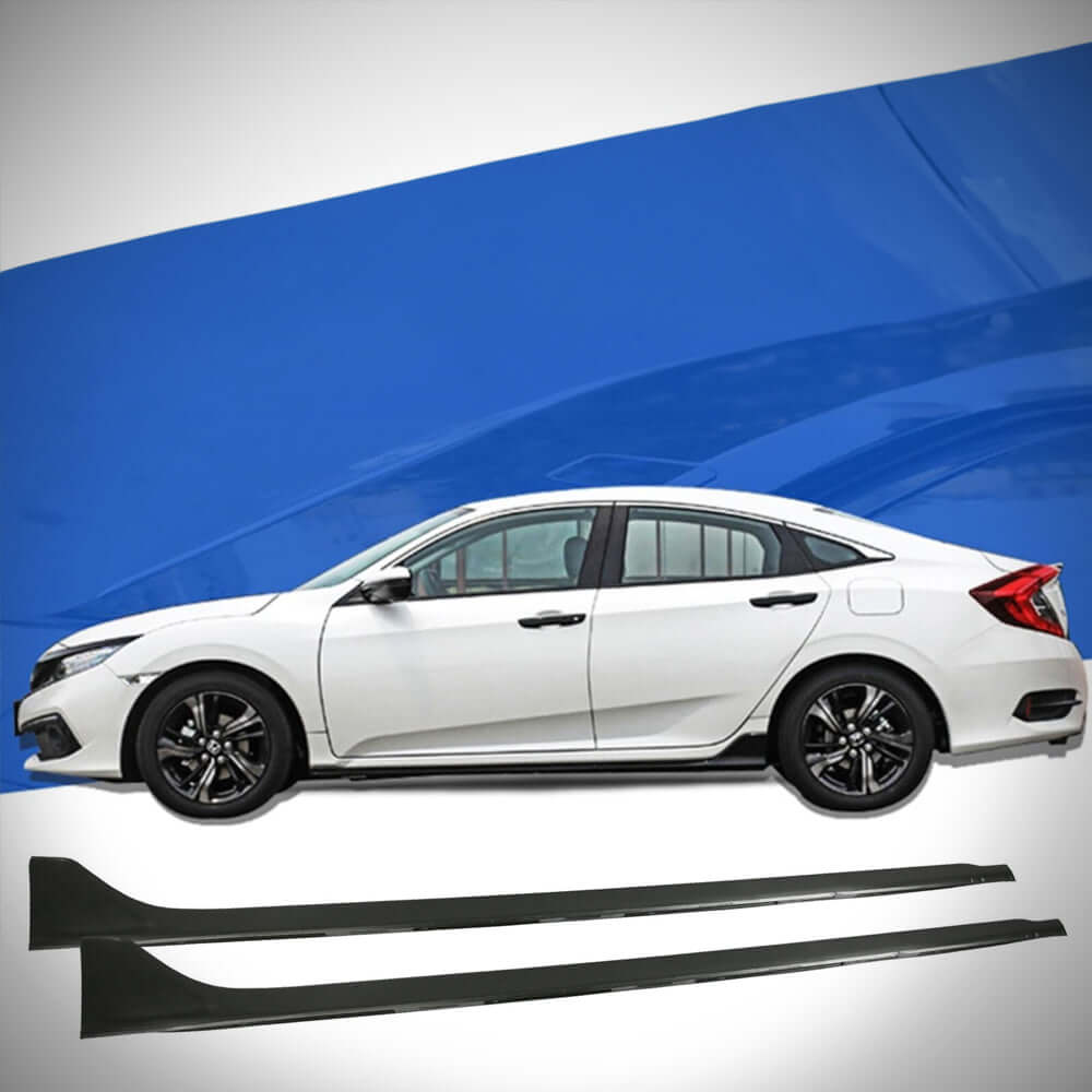 HRS 2016-21 Honda Civic 10th Gen Sedan Side Skirts