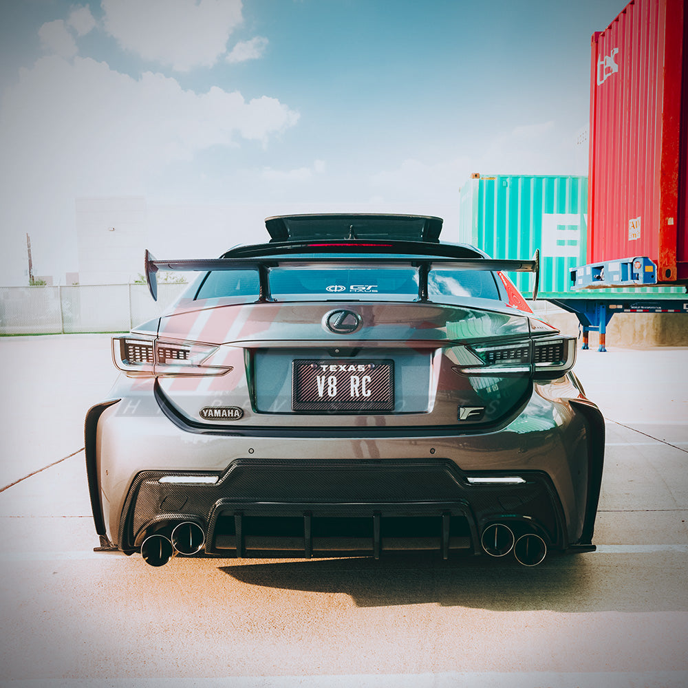 HRS 2015-18 Lexus RC Series LED Tail Lights - The Elite Series