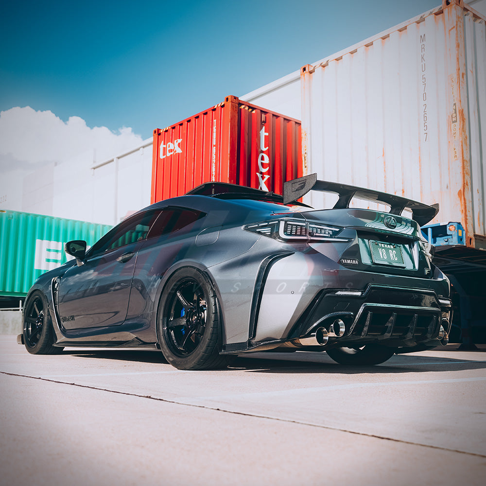 HRS 2015-18 Lexus RC Series LED Tail Lights - The Elite Series