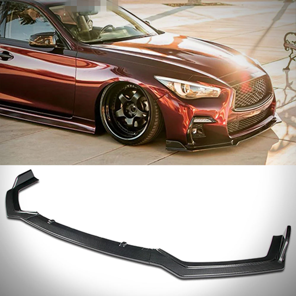 HRS 2014-23 Infiniti Q50 Front Lip - V1