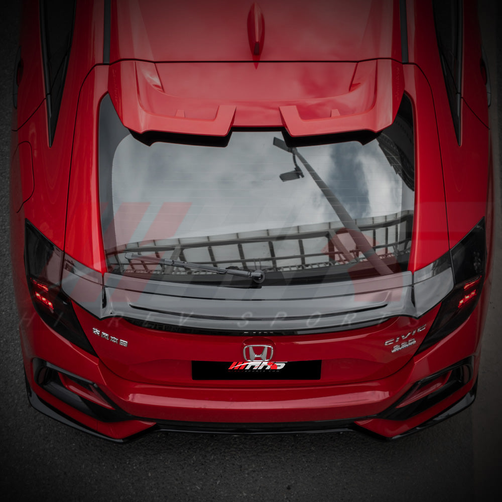 
                      
                        HRS 2017-20 Honda Civic 10th Gen Hatchback FK7-FK8 Hatch Spoiler - V3
                      
                    