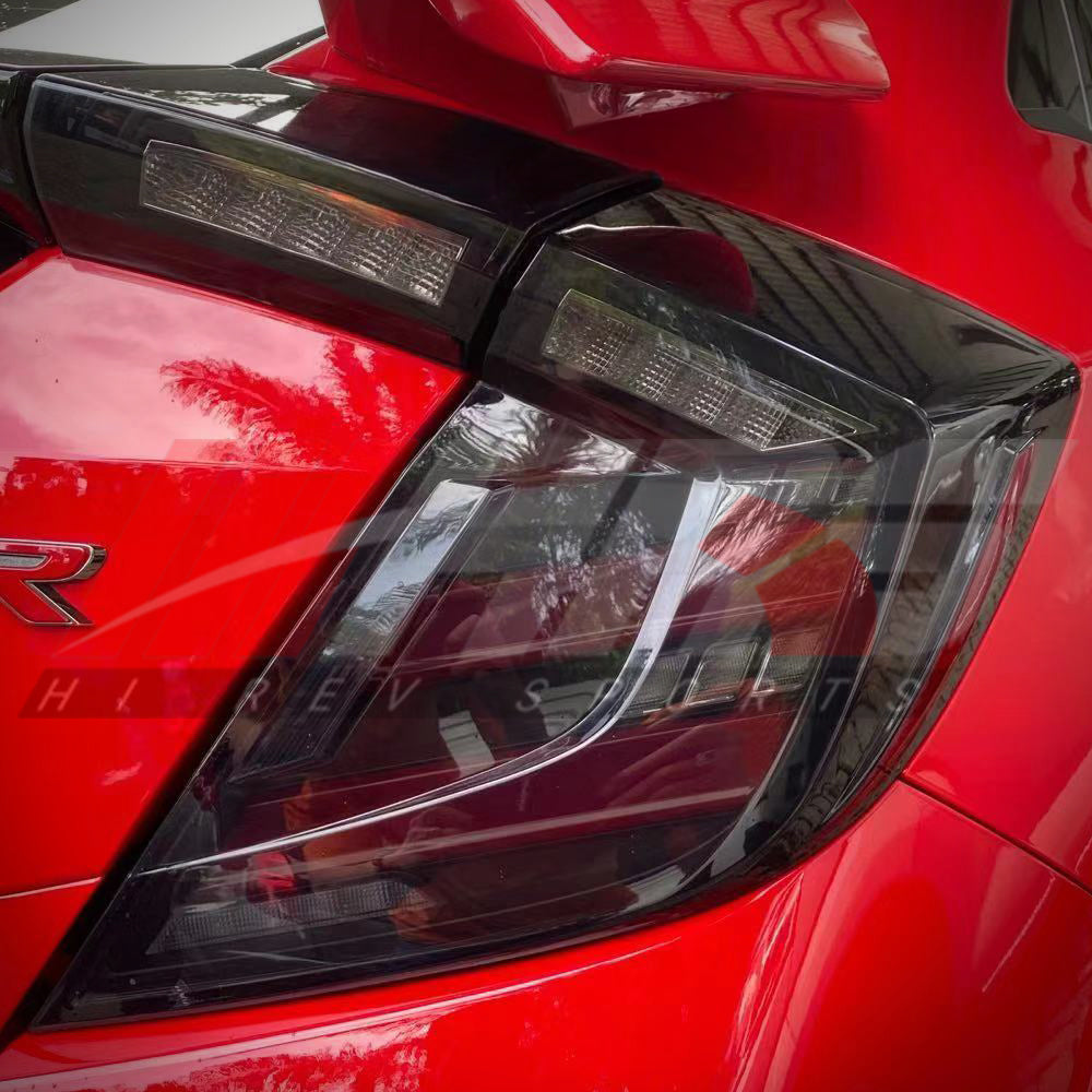 
                      
                        HRS 2017-21 Honda Civic 10th Gen Hatchback FK7 FK8 LED Tail Lights - V1
                      
                    