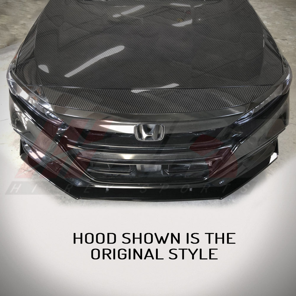 HRS 2018-20 Honda Accord Carbon Fiber Upper Cover Grill Molding