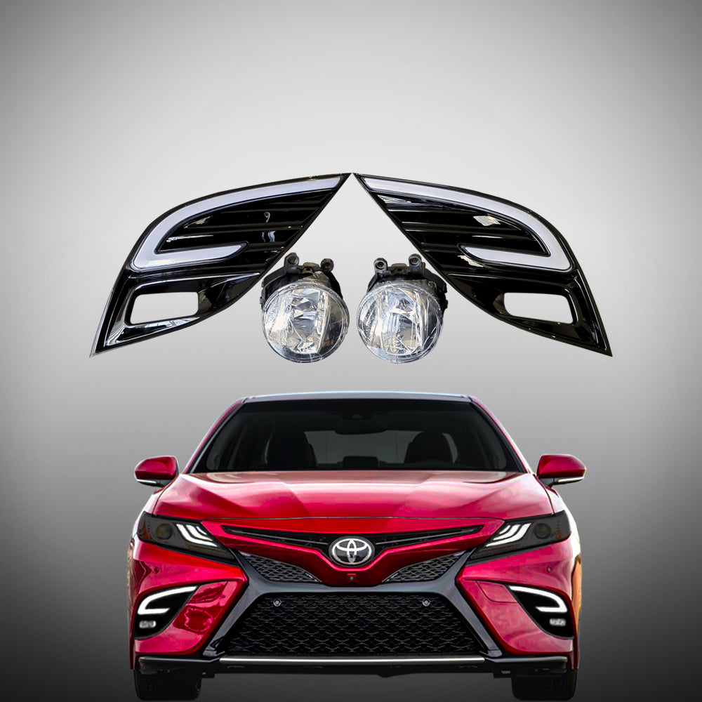 
                      
                        HRS 2018-20 Toyota Camry Daytime Running Lights with LED Fog Lights V1
                      
                    