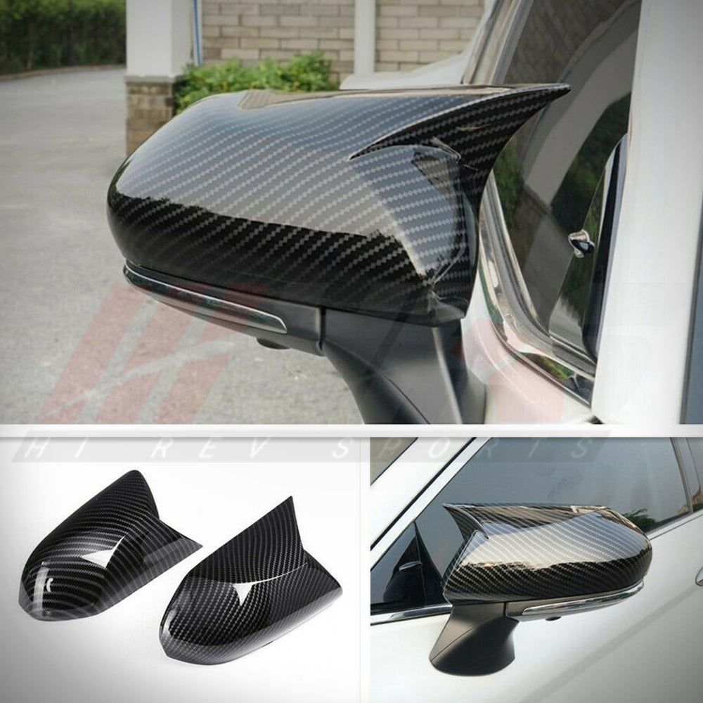 HRS 2018-24 Toyota Camry Carbon Fiber Style Mirror Covers