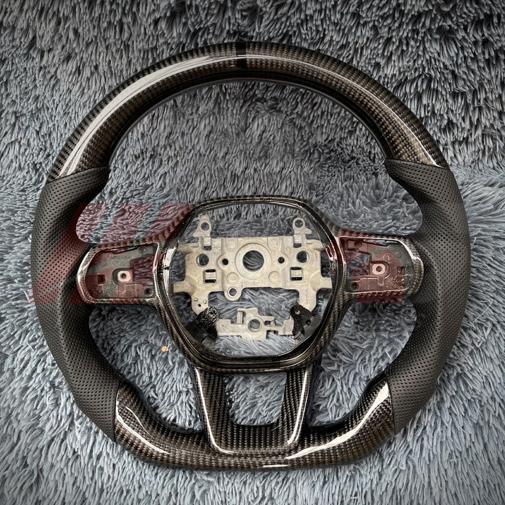 HRS 2022-24 Honda Civic 11th Gen Carbon Fiber Steering Wheel