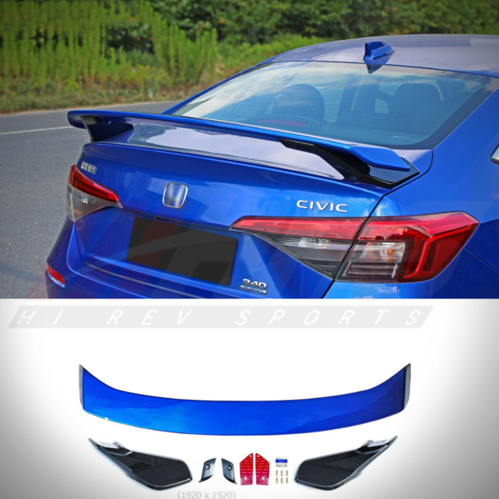 HRS 2022-25 Honda Civic 11th Gen Sedan Trunk Spoiler - V5