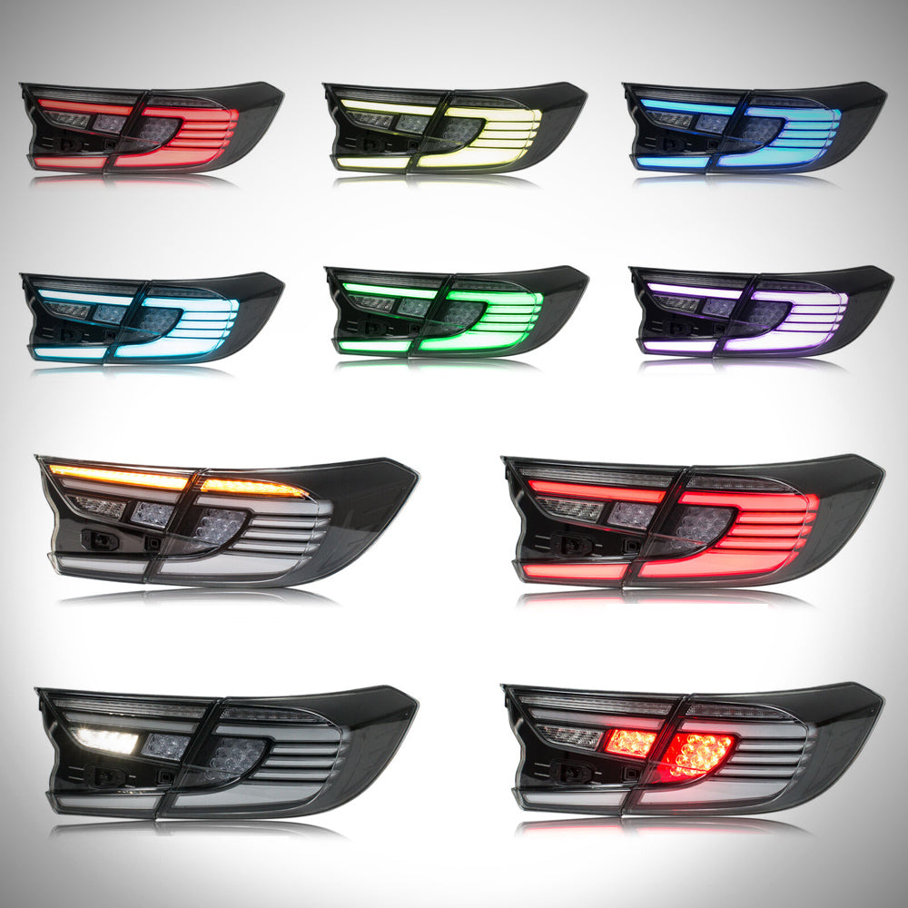 HRS 2018-22 Honda Accord LED Tail Lights RGB - V2